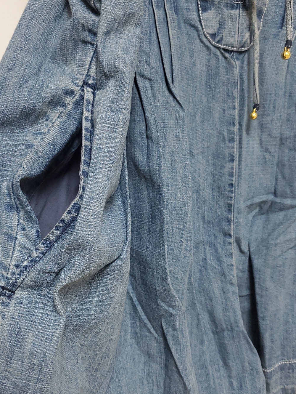 Free People Webster Romper/Falling Rain Wash - Picture 11 of 16